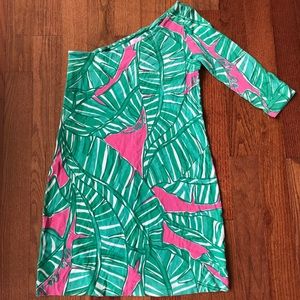 Lilly Pulitzer One Shoulder Dress